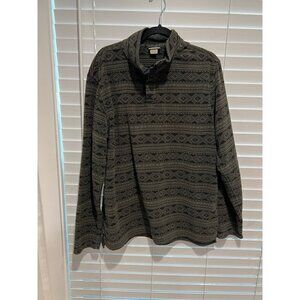 LL Bean Fleece Pullover - Size LT